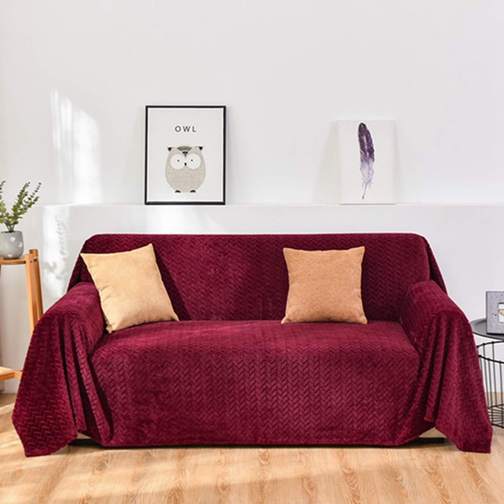 Amazon｜マルチカバー ブランケット 200*200 おしゃれ ソファカバー